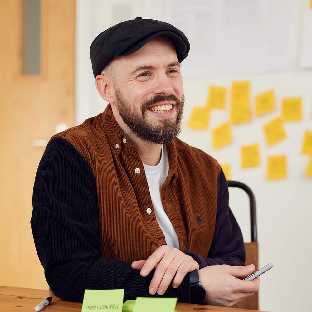 Andy - specialist in ecommerce website design and UX at factory pattern